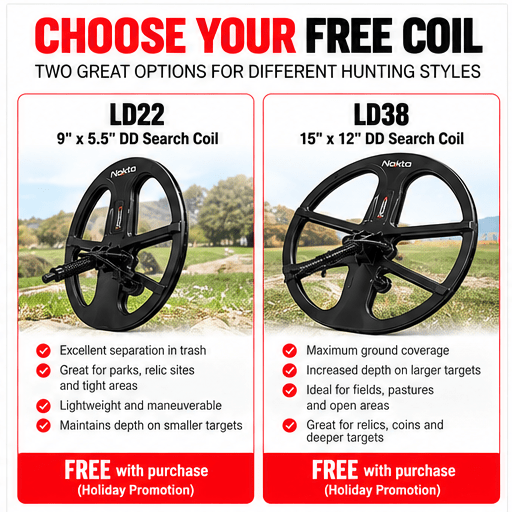 Compare free LD22 and LD38 coil choices