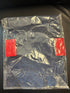Minelab blue and red pouch new old stock in original packaging back view