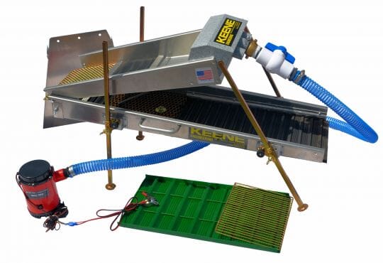 Keene Mini Max Power Sluice Concentrator Kit