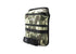 Nokta metal detecting finds pouch showing exterior webbing for a pinpointer and digging tools