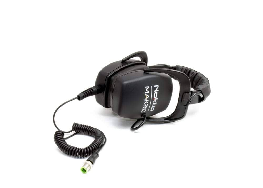 Open box Nokta waterproof headphones for compatible Legend, Simplex, Score, Kruzer and Anfibio detectors