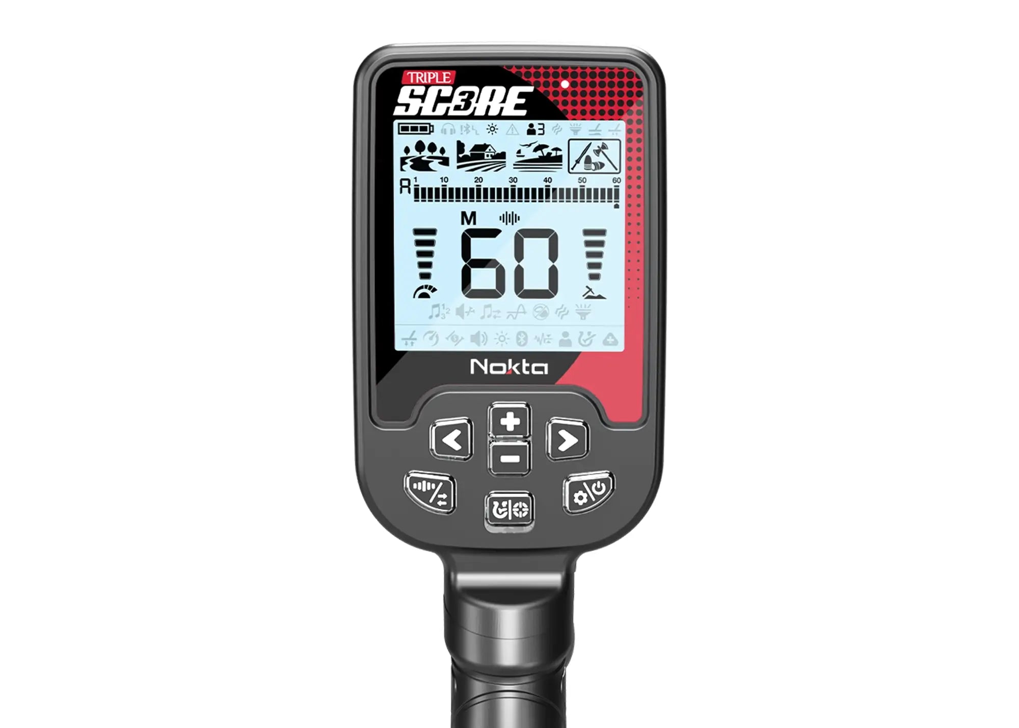 Nokta Triple Score Pro Pack with 2 Coils, 12" x 9" SC30 and 9.5" x 6" SC24, and Wireless Headphones