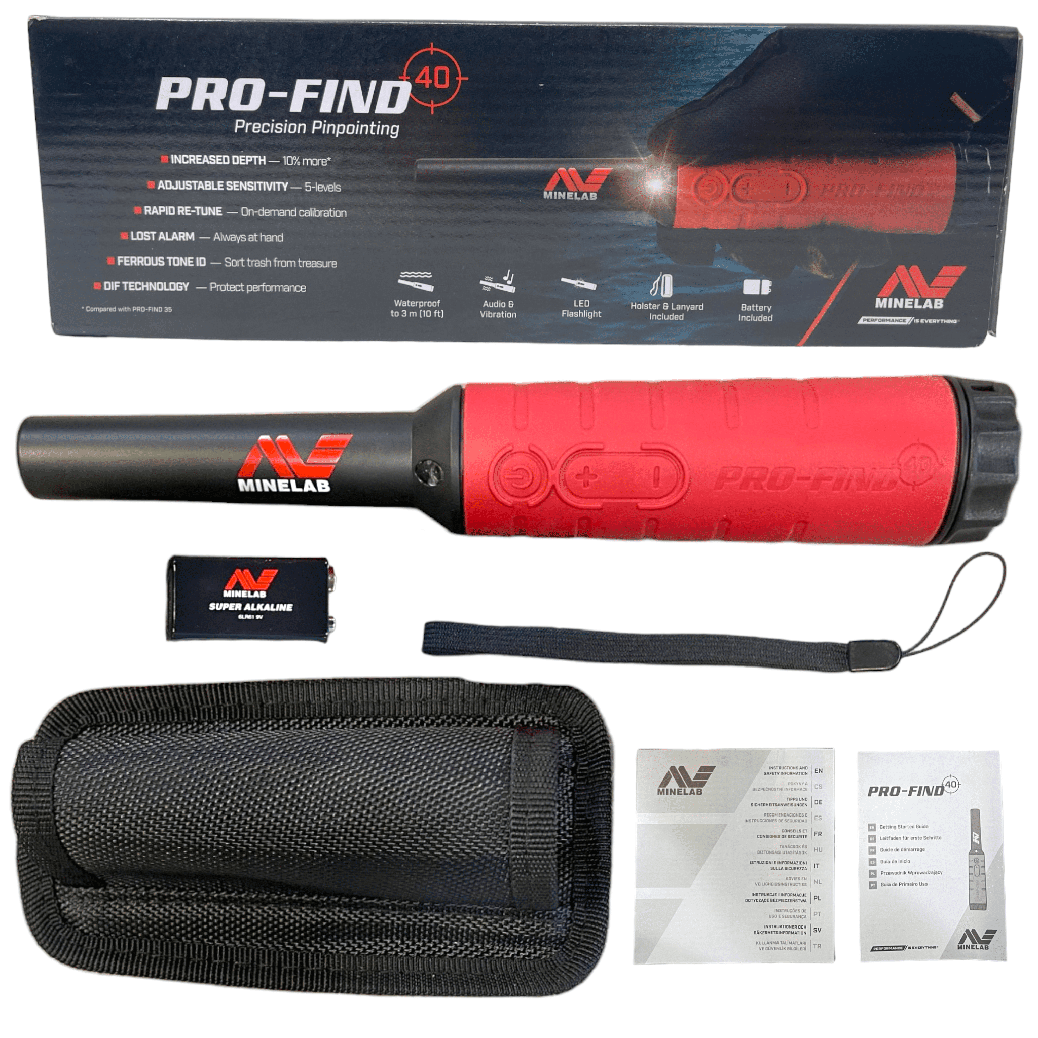 Minelab Pro Find Pinpointer Metal Detector