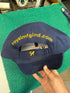 Royal Manufacturing navy hat rear adjustable strap and embroidery