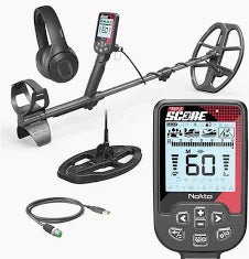 ***REDUCED PRICE, OPEN BOX*** Nokta Triple Score Pro Pack with 2 Coils, 12" x 9" SC30 and 9.5" x 6" SC24, and Wireless Headphones