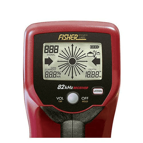 TW-82P Fisher Labs Single Frequency Digital Underground Line Tracer With Passive Power