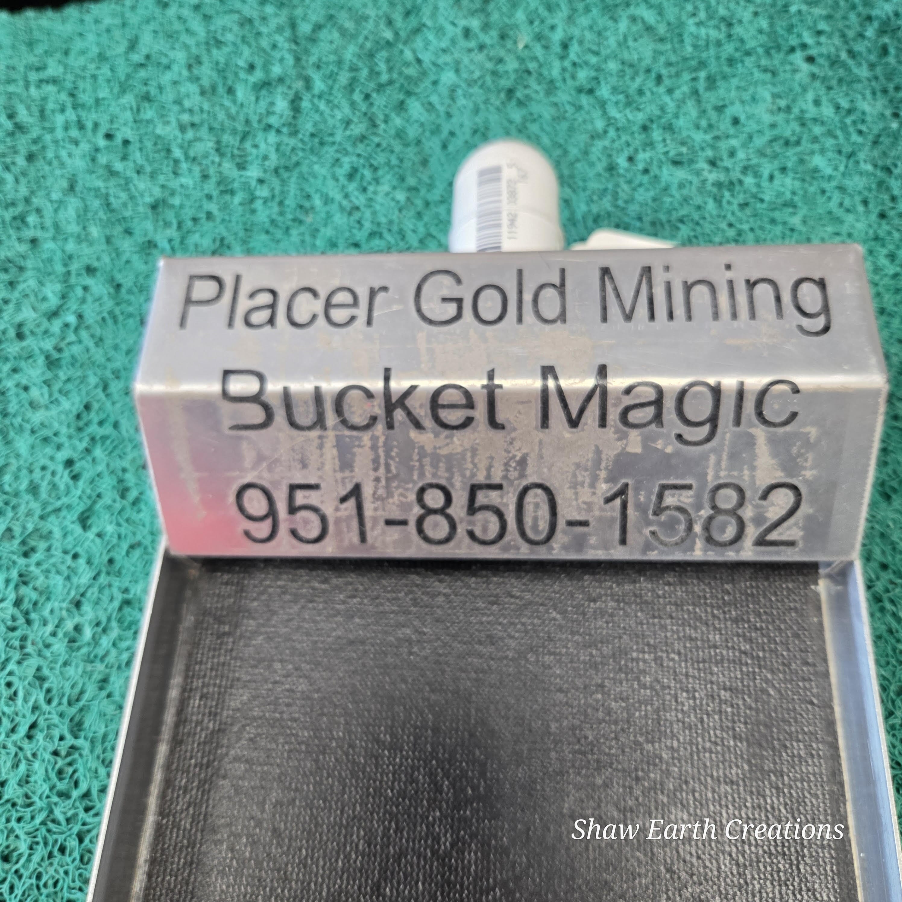 ***REDUCED PRICE, OLDER FLOOR MODEL UNUSED*** Bucket Magic Gold Recovery Sluice