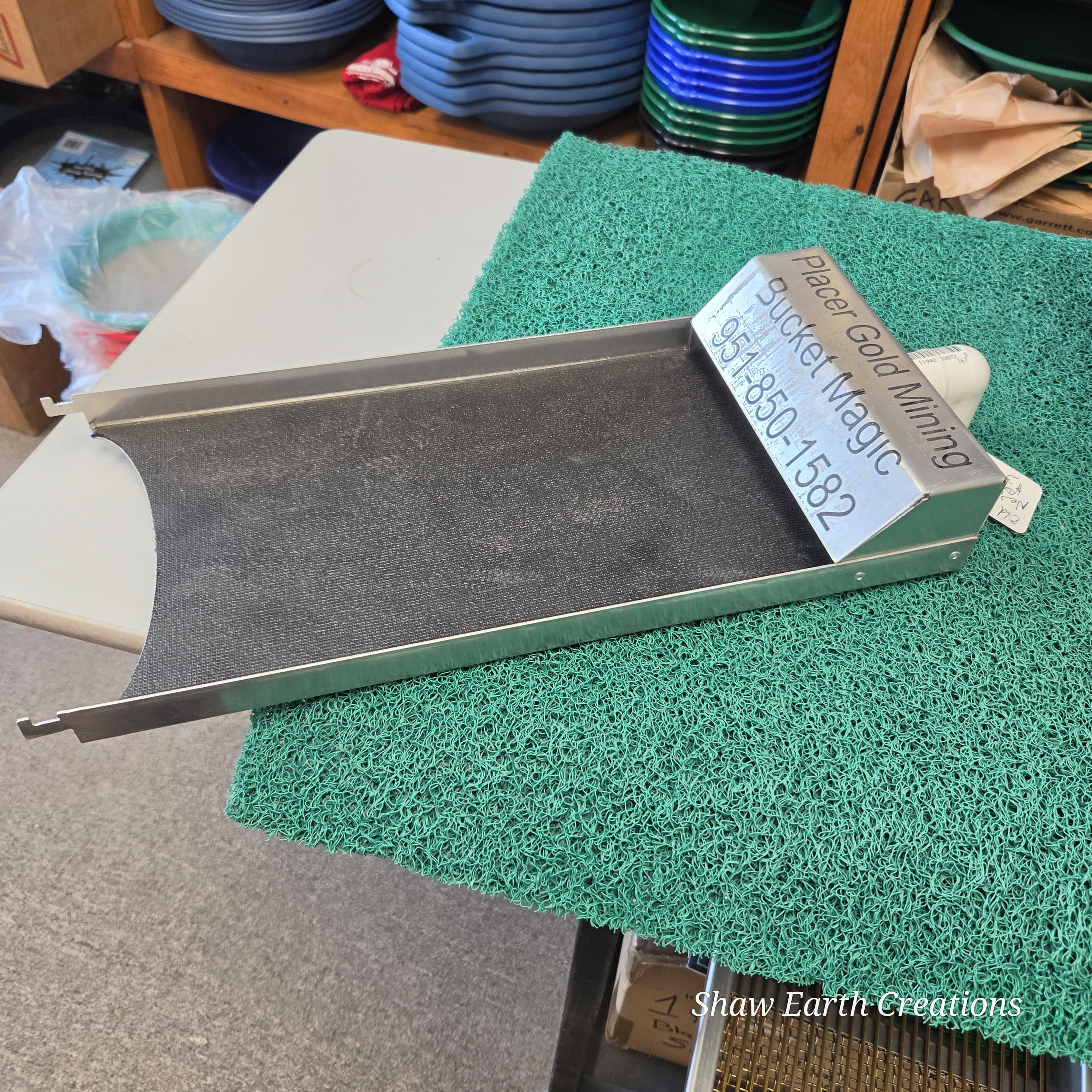 ***REDUCED PRICE, OLDER FLOOR MODEL UNUSED*** Bucket Magic Gold Recovery Sluice