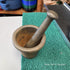 ***REDUCED PRICE, USED***  Heavy-Duty Cast Iron Mortar &amp; Pestle – 1 Pint Capacity (8 lb Total Weight)