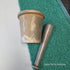 ***REDUCED PRICE, USED***  Heavy-Duty Cast Iron Mortar &amp; Pestle – 1 Pint Capacity (8 lb Total Weight)