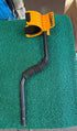 Used Garrett ACE Series upper S-stem with padded grip and arm cuff assembly