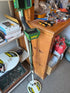 Used Garrett GTAx 550 metal detector with Crossfire II search coil