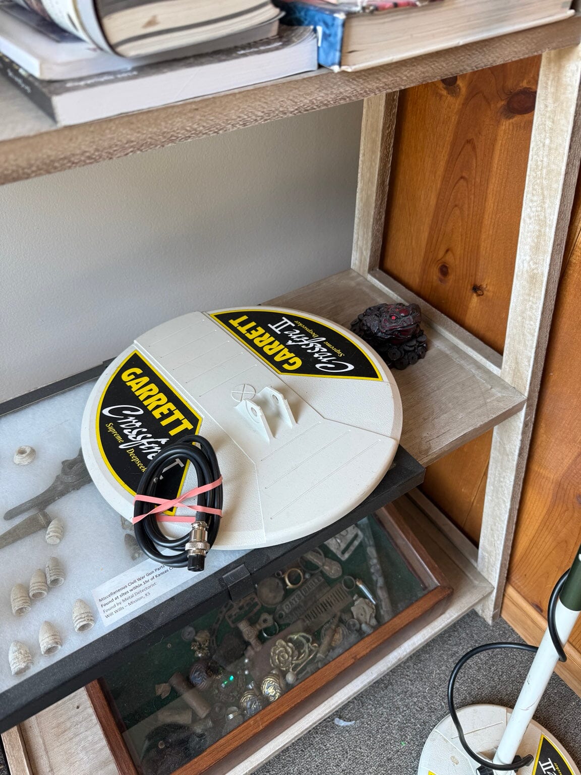 Second Garrett Crossfire II search coil included with used GTAx 550