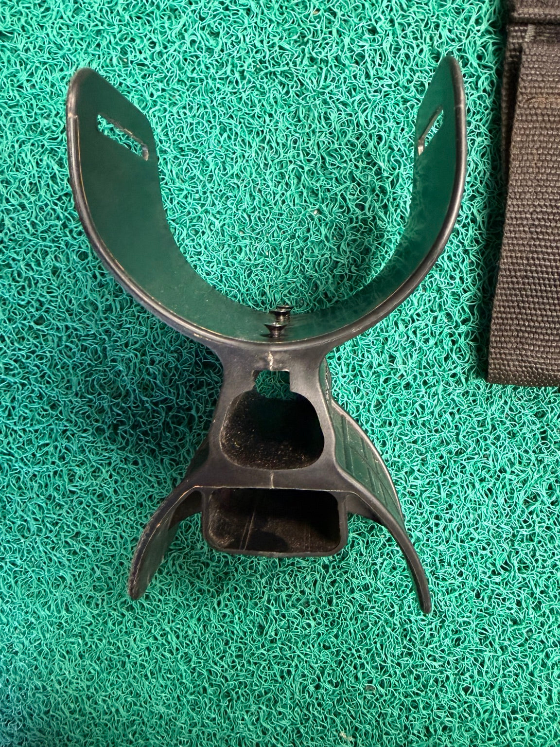 Slightly used original Nokta Makro replacement armrest with strap and screws