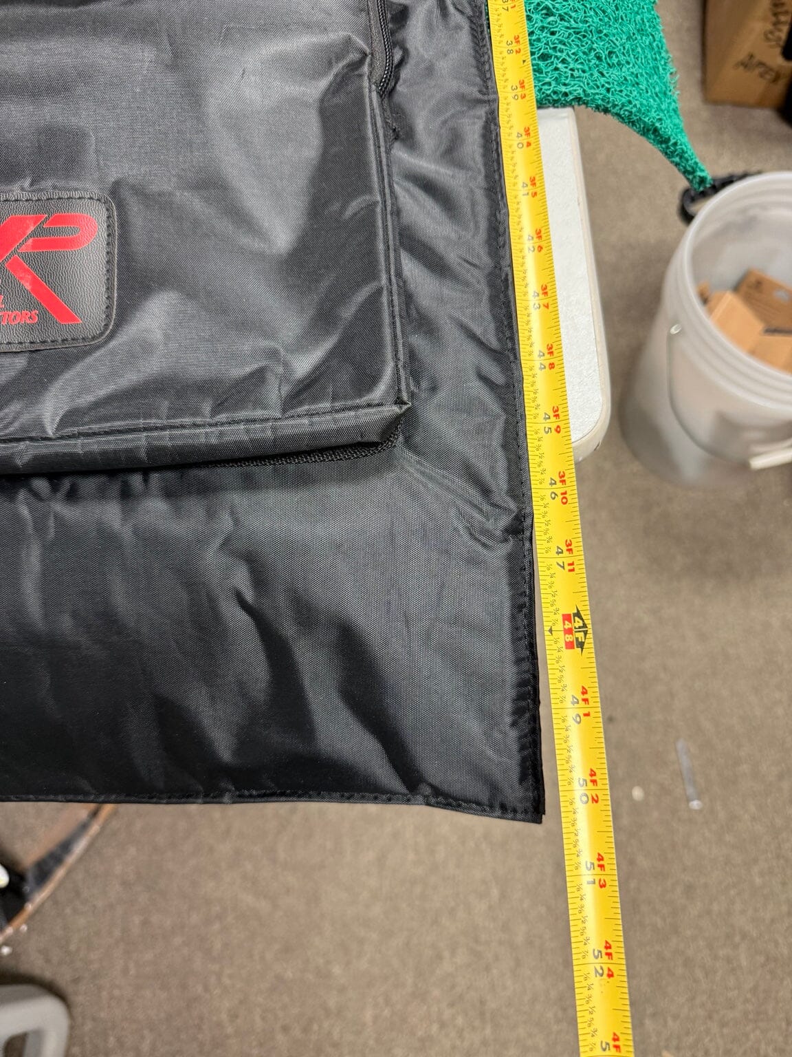 Used XP Metal Detectors carry case length measurement