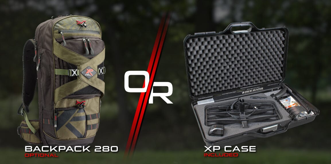 XP Deus II XTREM HUNTER Bundle - with Deus II 11" Coil, WSA II-XL Headphones, XTREM HUNTER Coils