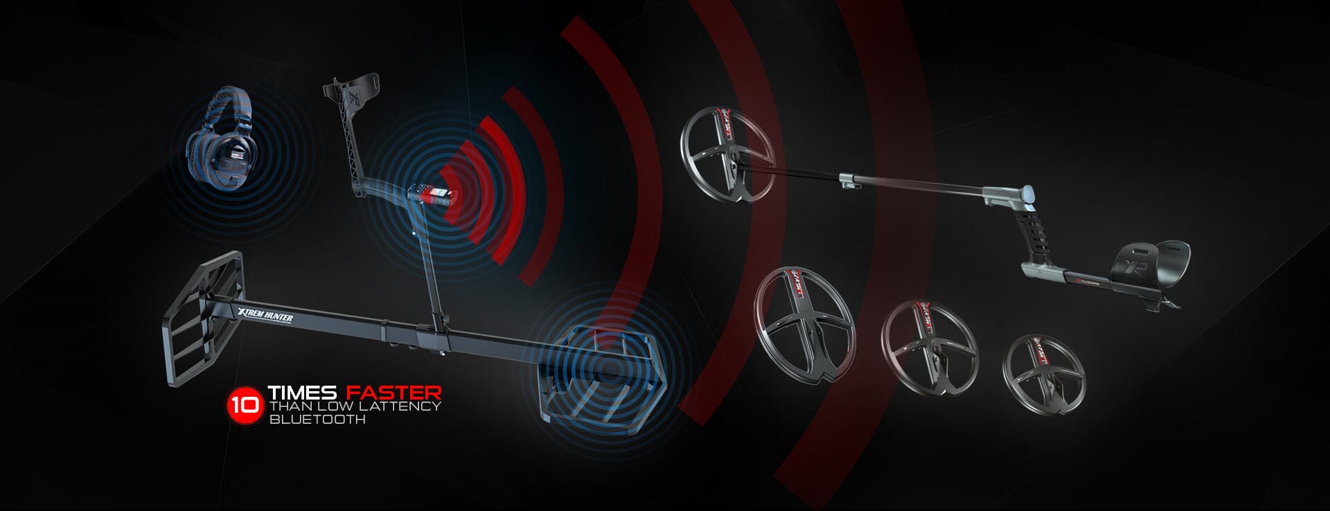 Returned XP Deus II XTREM HUNTER Bundle - with Deus II 11" Coil, WSA II-XL Headphones, XTREM HUNTER Coils