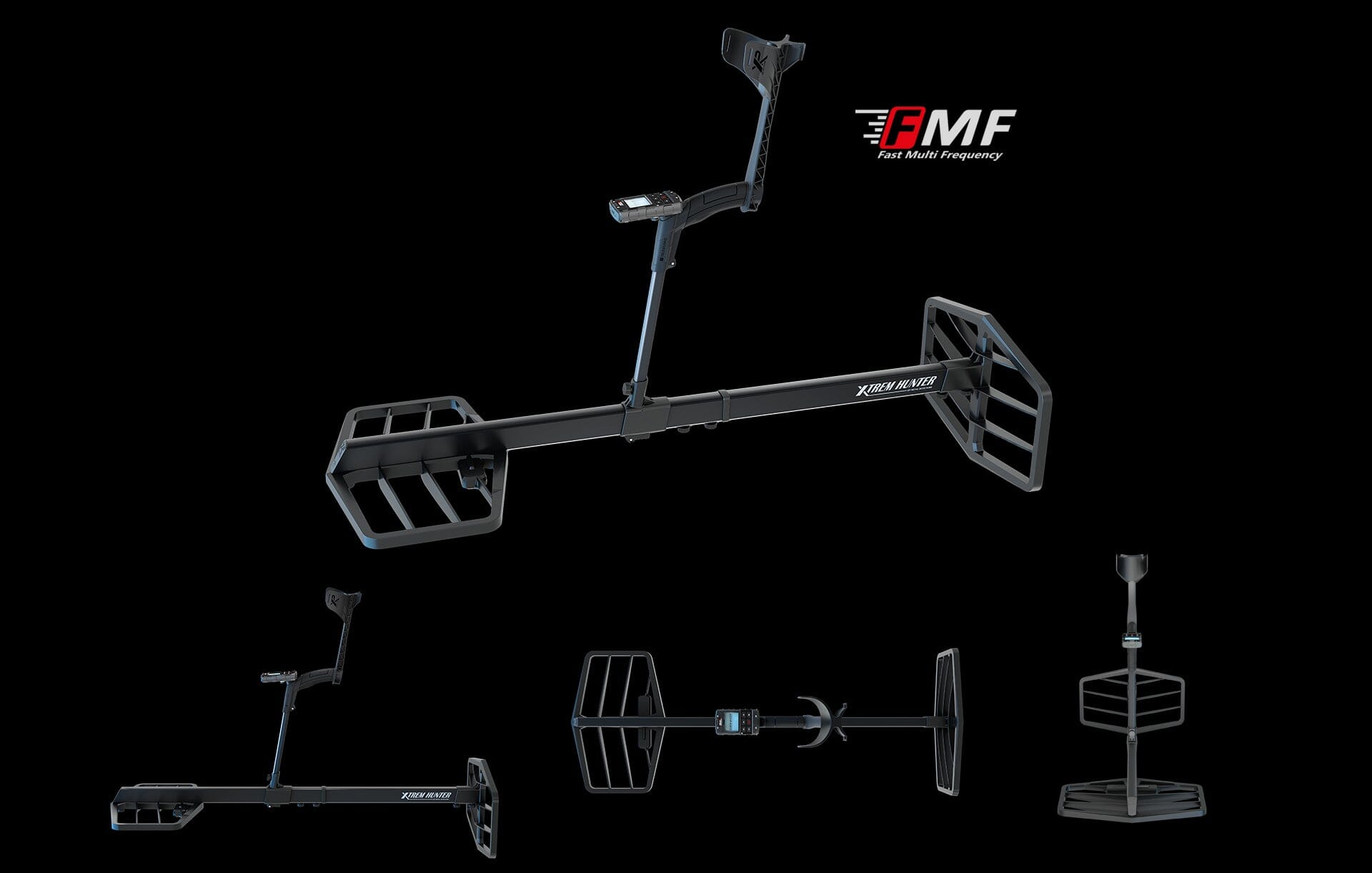 XP Deus II XTREM HUNTER Bundle - with Deus II 11"x13" Coil, WSA II-XL Headphones, XTREM HUNTER Coils