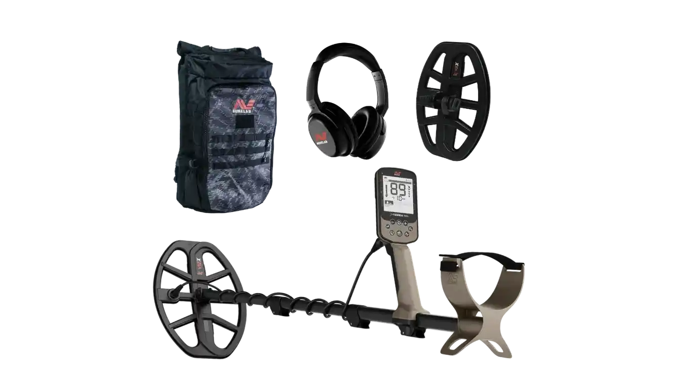 Minelab X-TERRA ELITE Expedition Pack + Backpack Bundle