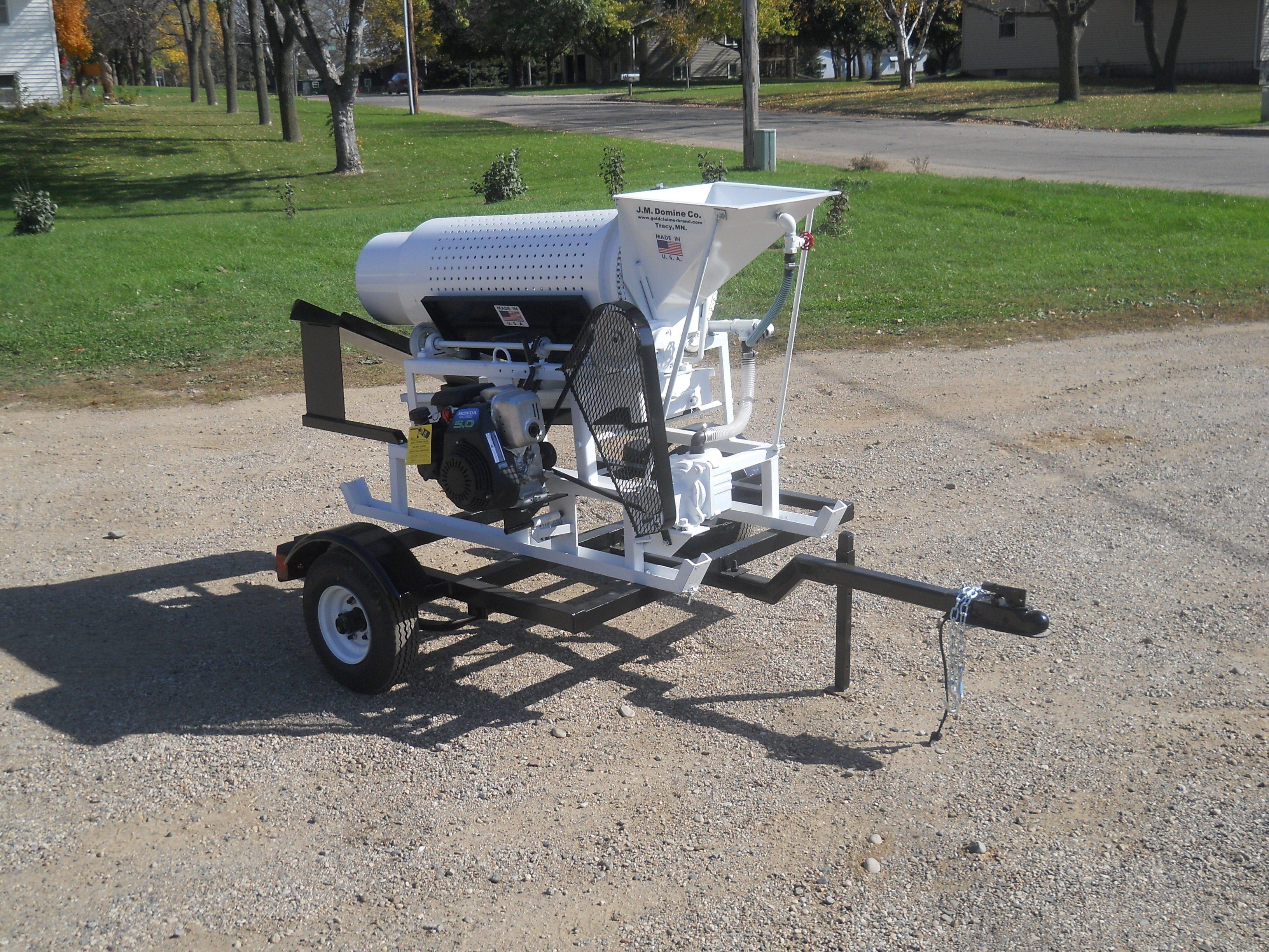 Portable Gold Trommel for Gold Prospecting