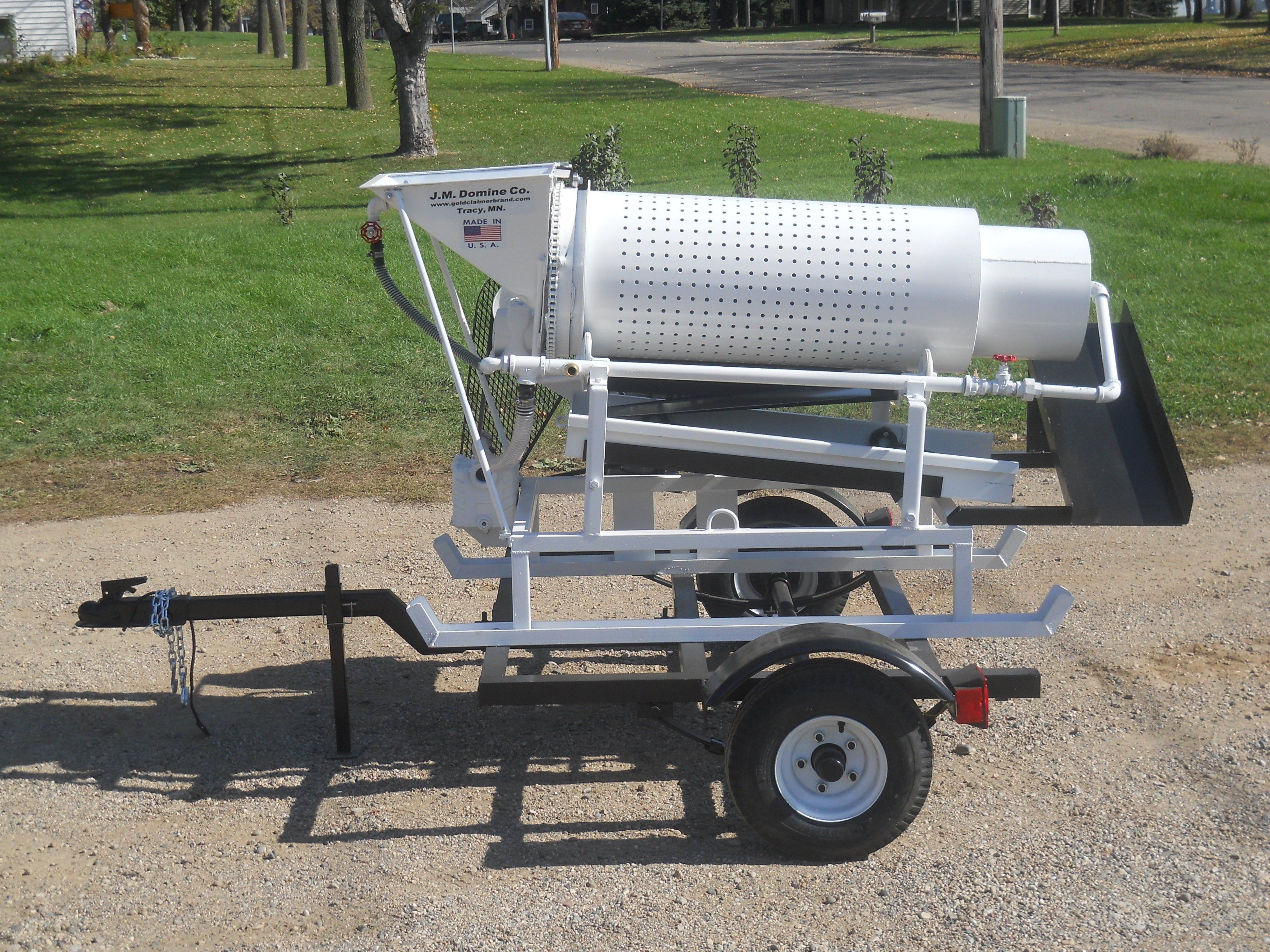 Portable Gold Trommel for Gold Prospecting