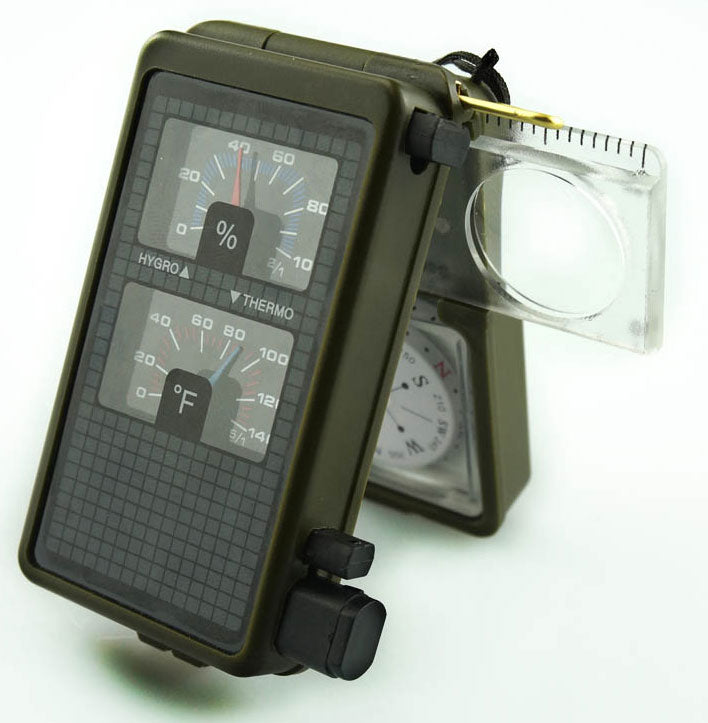 Strumento Sopravvivenza Campeggio Kit Sopravvivenza 10 In 1 Multifunzione Per Escursionismo E Campeggio - Con Bussola Sog Multitool - Foto 9