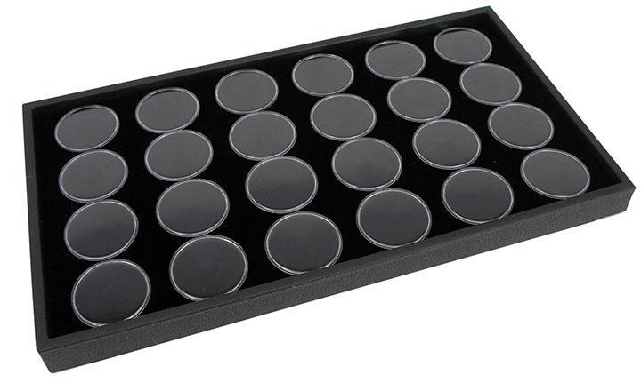 14 x 8 DISPLAY TRAY WITH 24 GEM JARS