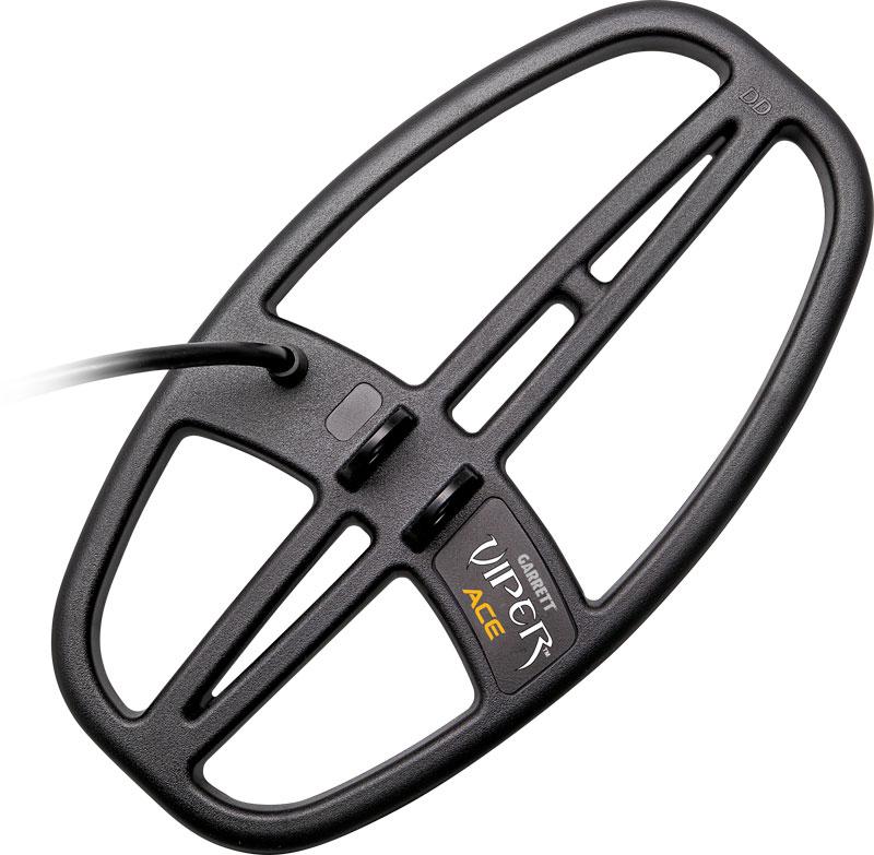Garrett 6" X 11" DD Viper™ Search Coil for Ace Series Metal Detector with Coil Cover