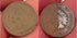 before and after coin cleaned with relic and coin cleaning pencils