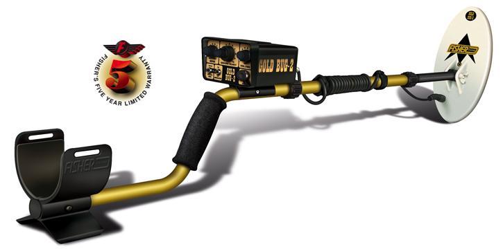 Gold Bug 2 Nugget Hunter Metal Detector 10" Coil