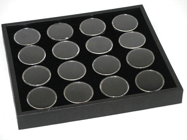 7 x 8 DISPLAY TRAY WITH 16 GEM JARS