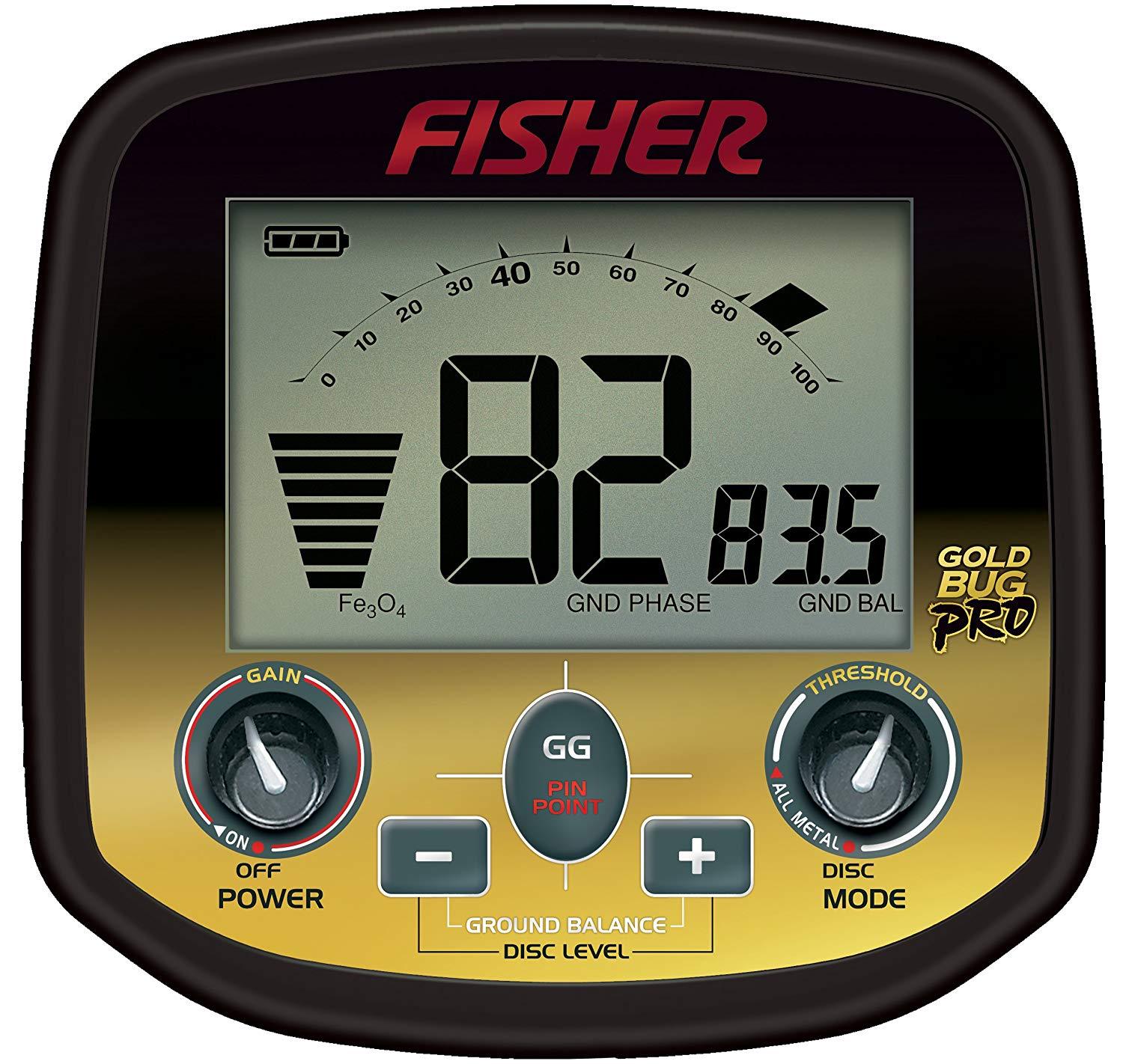 Fisher Gold Bug Pro Metal Detector Bundle with Gear