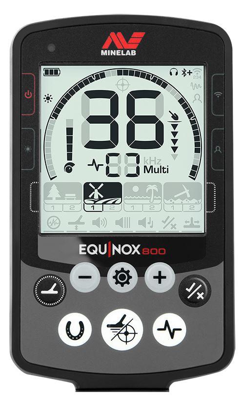 Minelab Equinox 800 Metal Detector Bundle with Scrap Iron Approved Gear