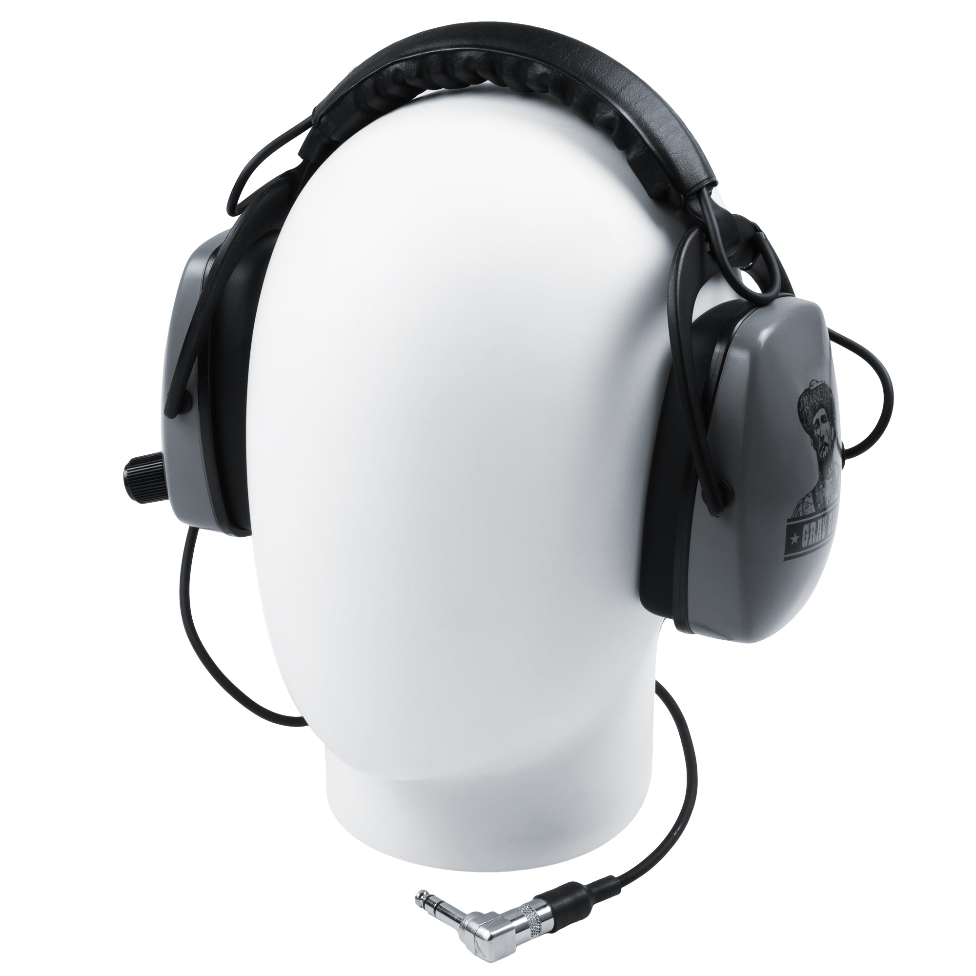 Detector Pro Original Gray Ghost Platinum Series Headphones with 1/4″ Angle Plug