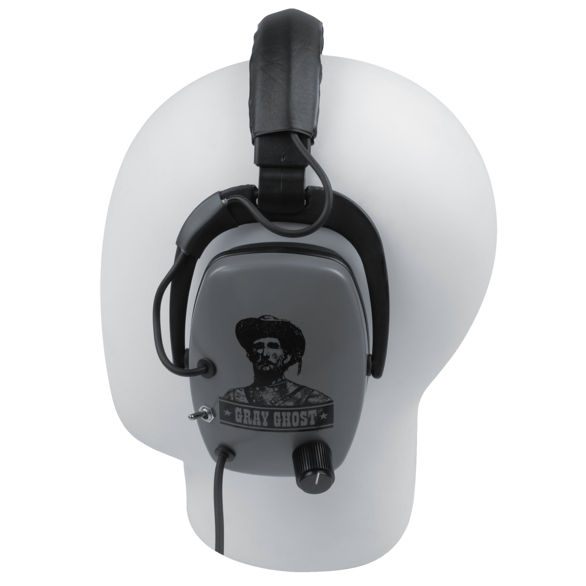 Detector Pro Original Gray Ghost Platinum Series Headphones with 1/4″ Angle Plug