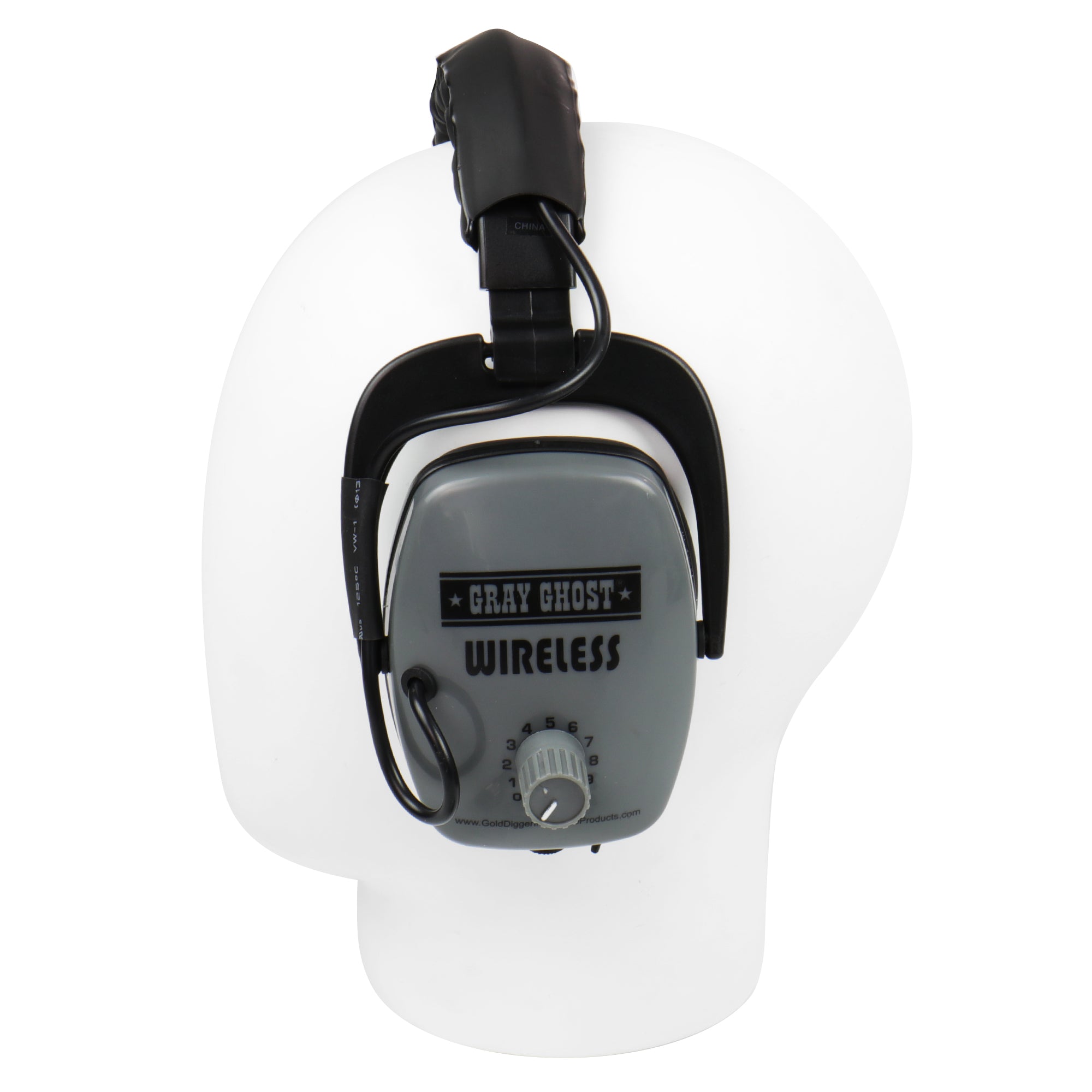Detector Pro Gray Ghost Platinum Series Wireless Headphones for Garrett AT Pro