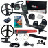 XP DEUS II FMF Metal Detector with 9″ FMF Search Coil, Remote, WS6 Headphones, & MI-6 Pinpointer