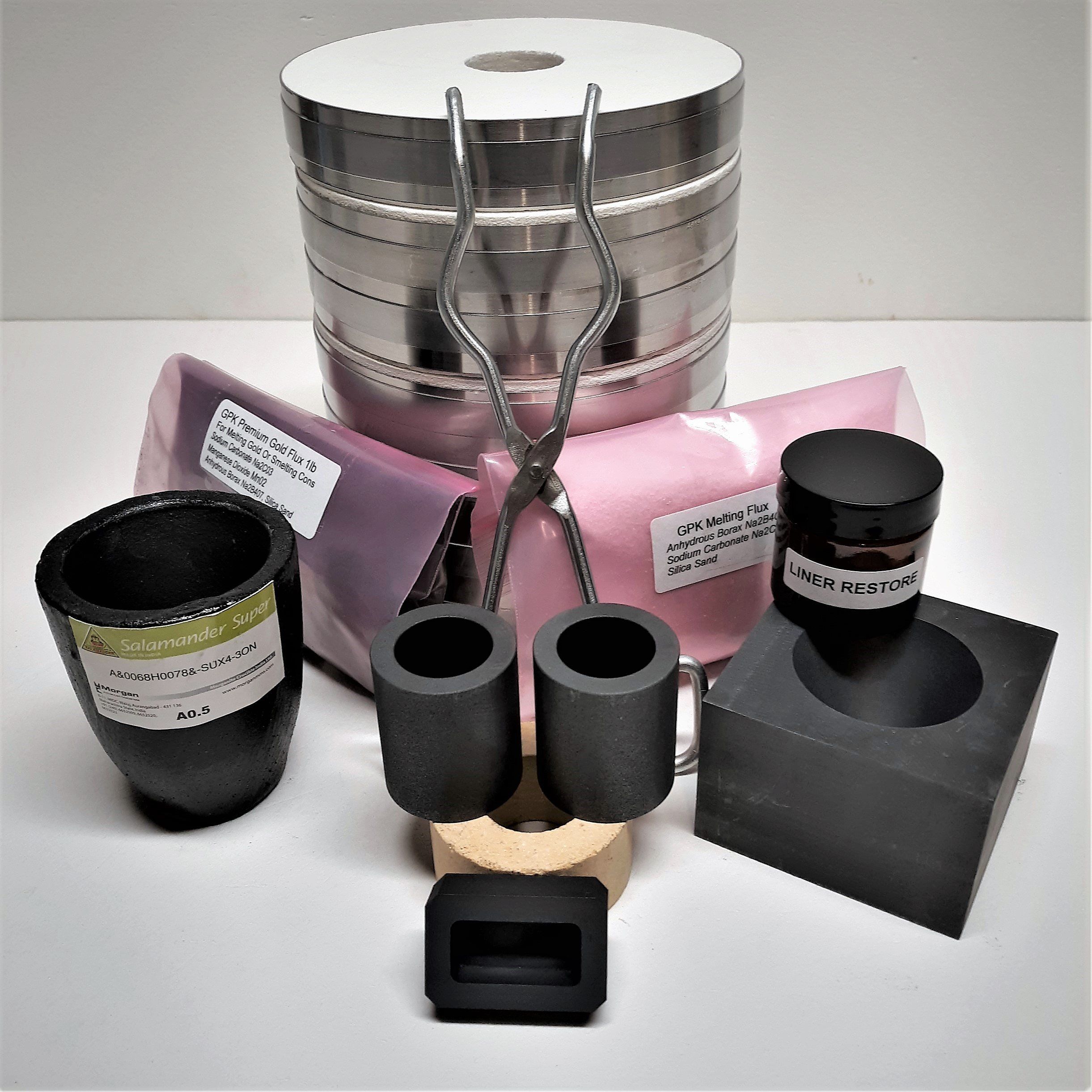 Deluxe Kwik Kiln 6" Gold Smelting or Melting Kit