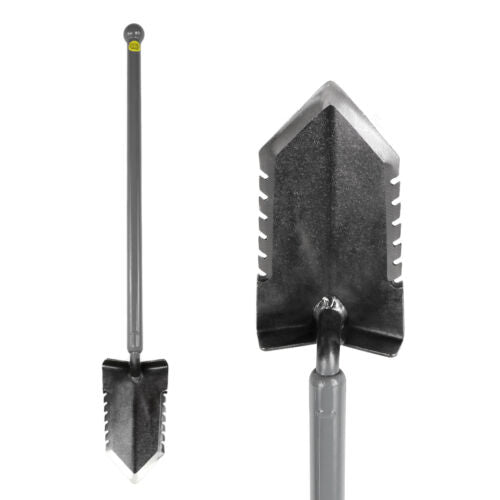 Lesche 31" Ball Handle Sampson with Double Serration Root Cutting Edge