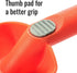 11" Heavy Duty Nylon Plastic Hand Trowel, Orange Color