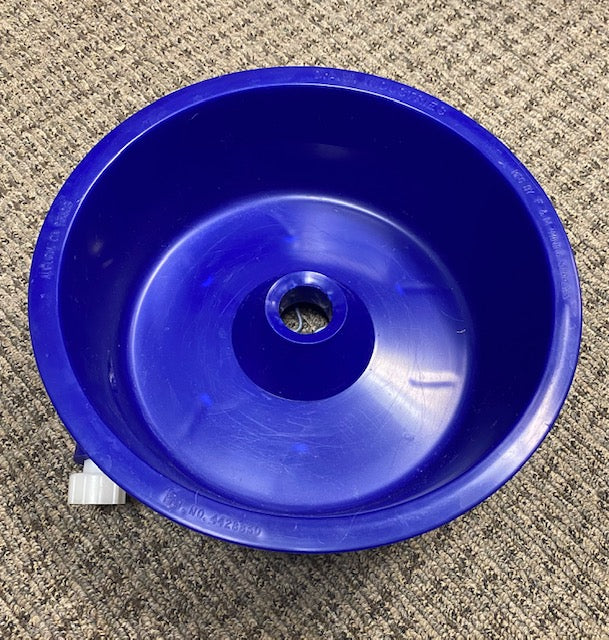 Used/Return: Blue Bowl with (Valve, Gasket, Junior Snuffer Bottle, 1 oz Glass Vial and Instructions