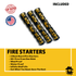 Black Beard Fire Starter Kit - Grab & Go Kit