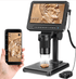 Digital Coin Microscope -1080P Microscope LED Light Focus 5mp Wireless - USB or Wifi Compatible