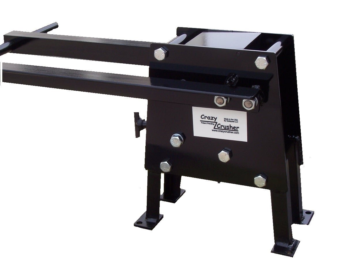 CrazyCrusher 2 Rock Crusher With Hitch Mounting Kit