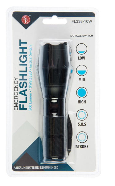 atak 500 lumen rechargeable flashlight 500 Lumen Emergency Flashlight