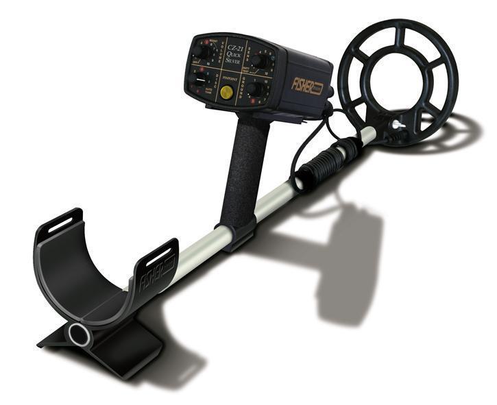 Fisher CZ-21 Quick Silver w/ 10" Fisher Metal Detectors Fisher 