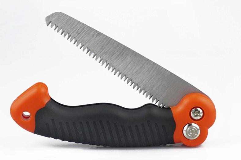 Small folding backpack pruning saw folded