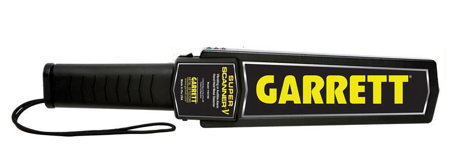 Garrett Super Scanner V Security Metal Detector