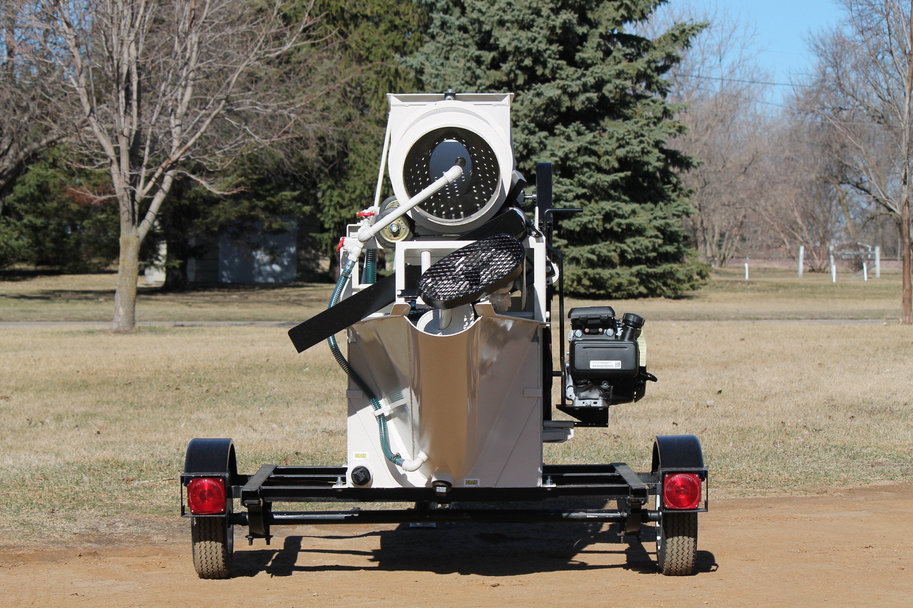 Portable gold small gold trommel for mining Gold Claimer Gold Trommel and Concentrator