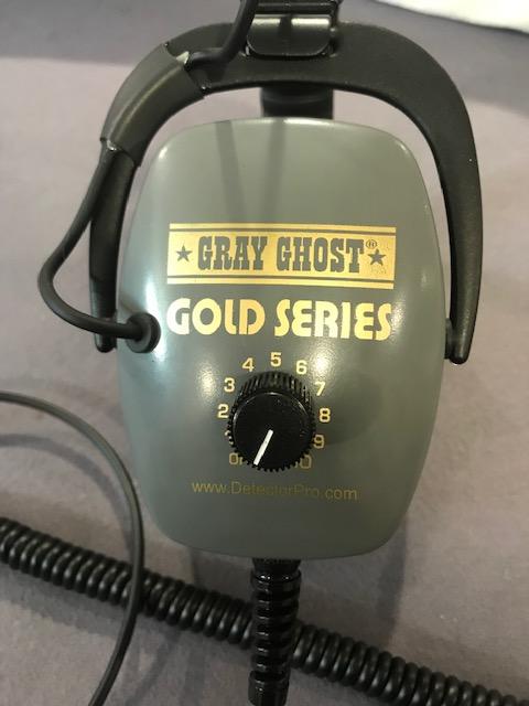 Gray Ghost Gold Headphones for Minelab Gold Monster 1000 and Equinox Series Detectors Accessories Detector Pro 